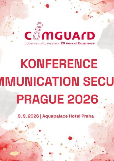 📢 Přesně za dva měsíce se potkáme na výroční konferenci Communication Security Prague 2026!